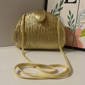 NWOT Vintage Magid Yellow/Gold Crossbody Purse